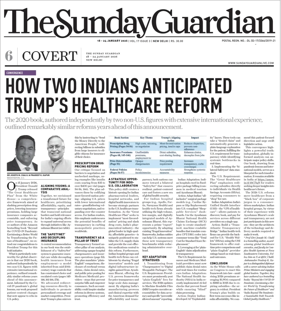 How Two Indians Anticipated Trump's Healthcare Reform