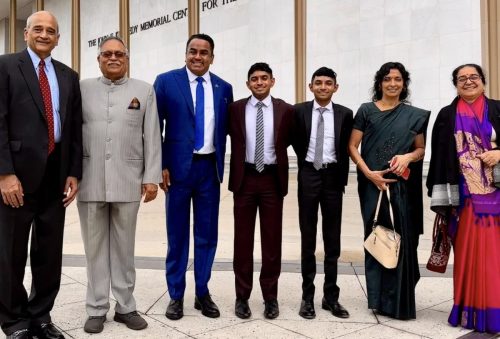 Ambassador Kapur  Vivek Ramaswamy s parents to receive PM Modi at Trump Kennedy Center DC