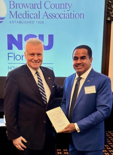 Founding Dean Johannes Vieweg NSU MD