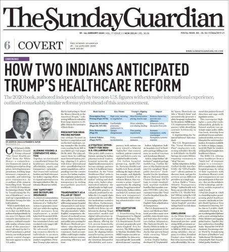 How Two Indians Anticipated Trumps Healthcare Reform
