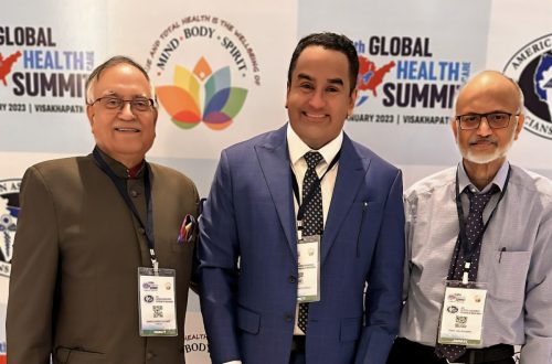 Madhav Das Nalapat and Ambassador Pradeep Kapur