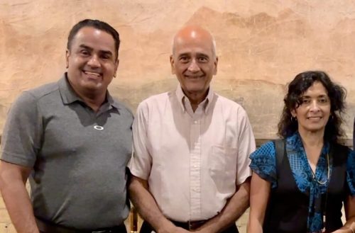 With Vivek Ramaswamy's Parents